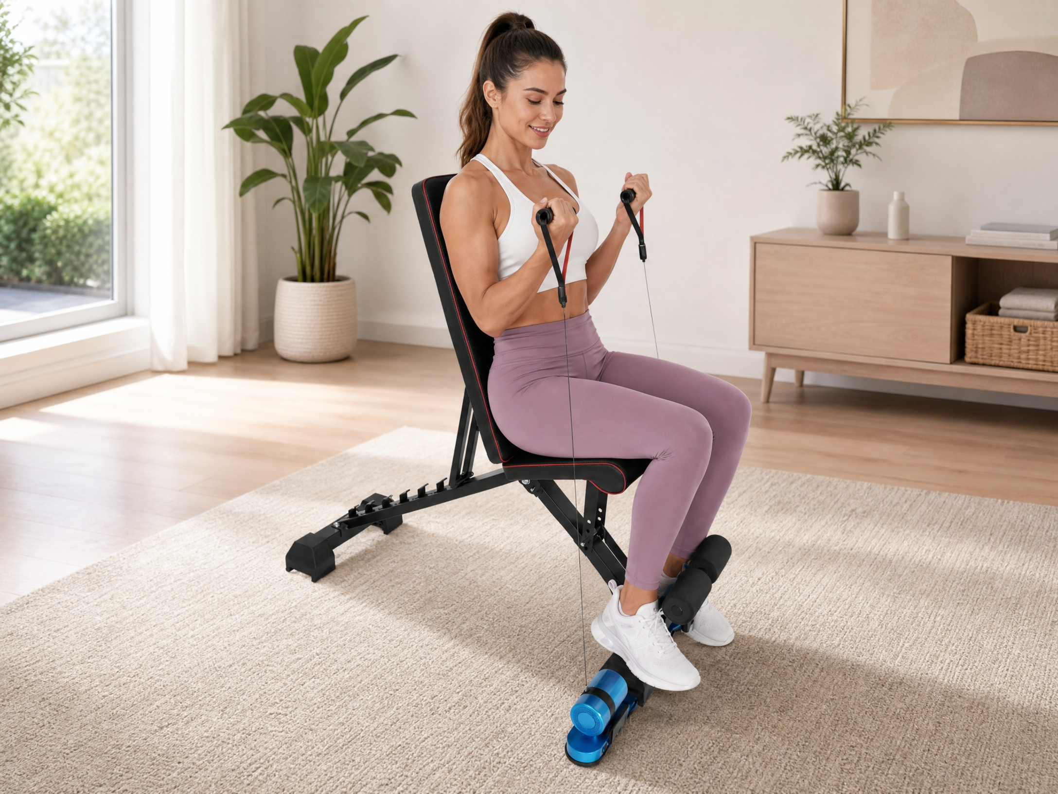 Foldable Fitness Bench